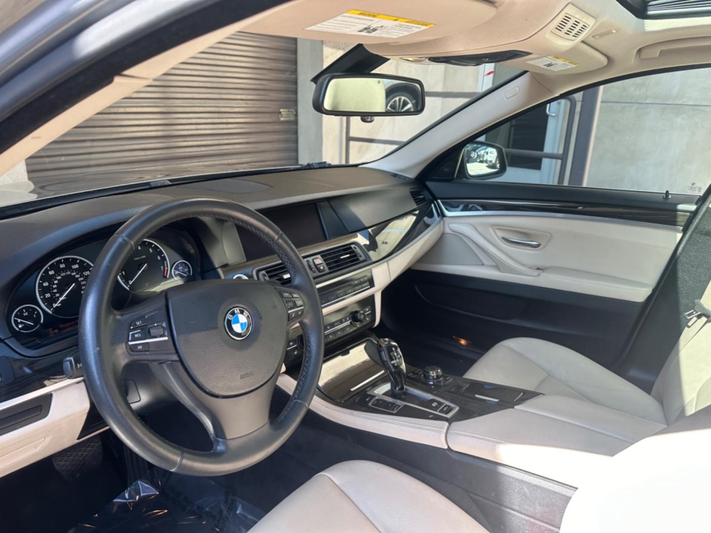 2013 Silver Metallic /Black BMW 5-Series 535i (WBAFR7C53DC) with an 3.0L L6 DOHC 24V engine, Automatic transmission, located at 30 S. Berkeley Avenue, Pasadena, CA, 91107, (626) 248-7567, 34.145447, -118.109398 - Navigation! Back-up Camera! Leather Seats! Moon roof! This 2013 BMW 5-Series 535i looks and drives well! Bad Credit? We can help! We are the bank. All our cars are thoroughly inspected and reconditioned by our technicians. FREE CARFAX report. Stop by or call to speak with our friendly staff. Whether - Photo#11